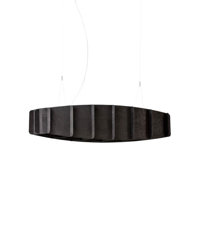 Ristikko 95 hanglamp, zwart