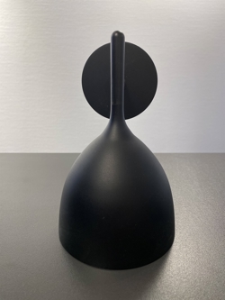Showroomlamp: Drink W1 wandlamp, zwart