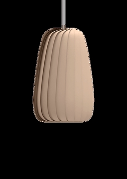 ST906 hanglamp, berk/natuur, 25 x 42 cm