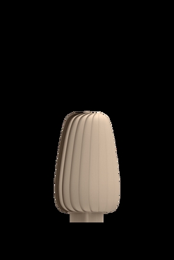 ST906 tafellamp, berk/natuur, 25 x 47 cm