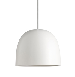 Super215 hanglamp, wit/witte kabel