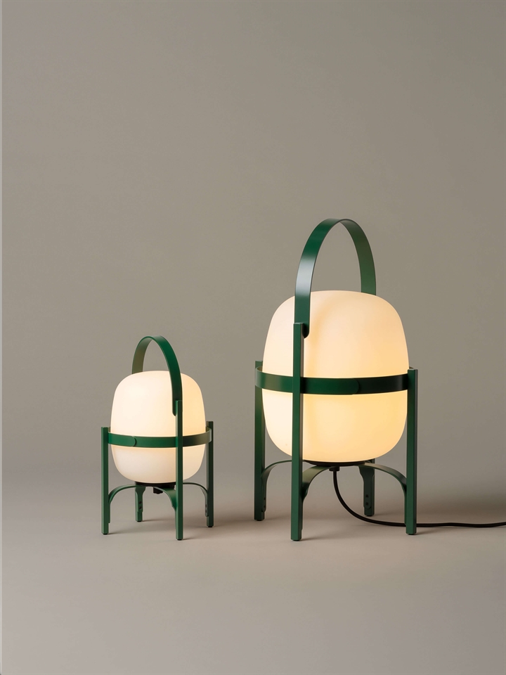 Cestita Alubat en Cesta Exterior in Engels groen