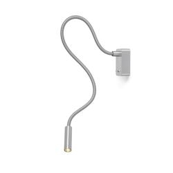 Scar-Led 1FDS wandlamp opbouw, L750, alu/alu