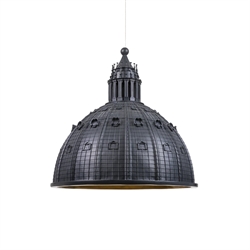 Seletti Cupolone Quarantacinque hanglamp, grijs