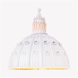 Seletti Cupolone hanglamp, wit