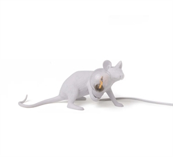 Seletti Mouse tafellamp - Lop lying down m/USB kabel