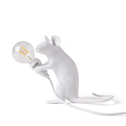 Seletti Mouse tafellamp - Mac sitting m/USB kabel