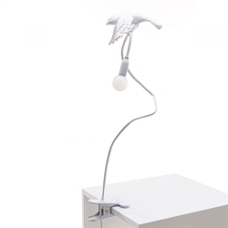 Seletti Sparrow lamp - Taking off met klem