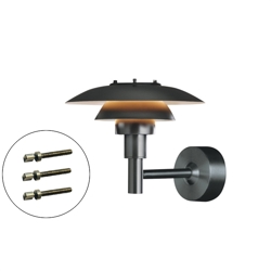 Beveiligingsschroeven voor PH 3-2½ buitenwandlamp, zwart