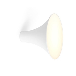 Sirens Wandlamp Ø26,5 m. frosted glas, Wit