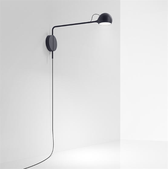 Ixa wandlamp Plug, antraciet