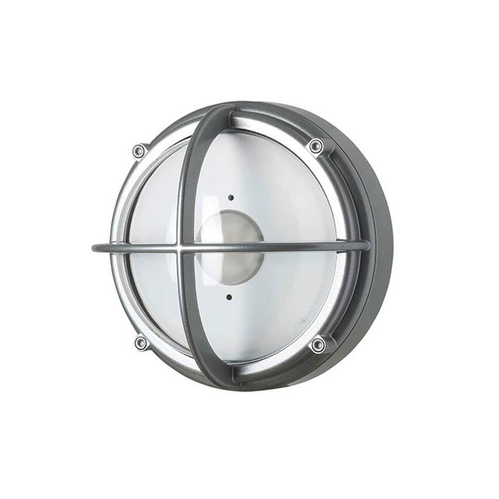 Skot LED buiten wandlamp / plafondlamp, helder/alu
