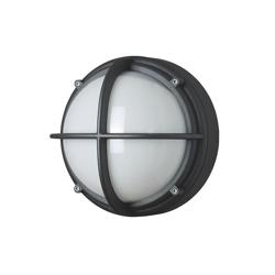 Skot LED buiten wandlamp/plafondlamp, opaal/grafiet