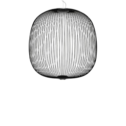 Spokes 2 large LED hanglamp, zwart