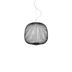 Spokes 2 Midi LED hanglamp, zwart