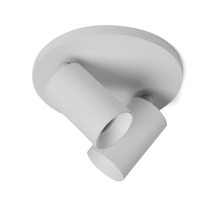 SpotOn Circle2 plafondlamp/spot, wit