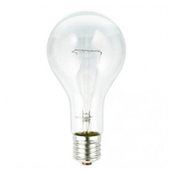 Standaard gloeilamp, helder 500W