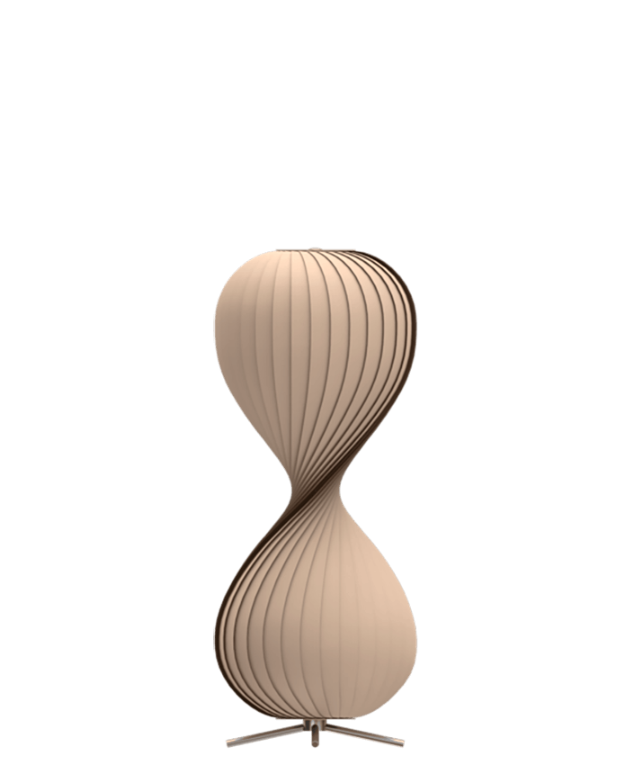 TR10 vloerlamp, berk/natuur, 40 x 105 cm