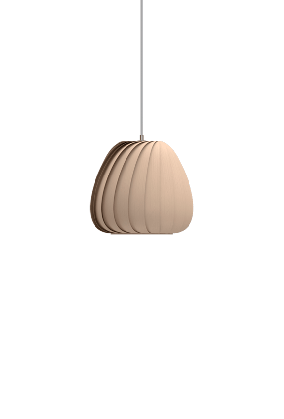 TR12 hanglamp, berk/natuur, 30 x 25 cm