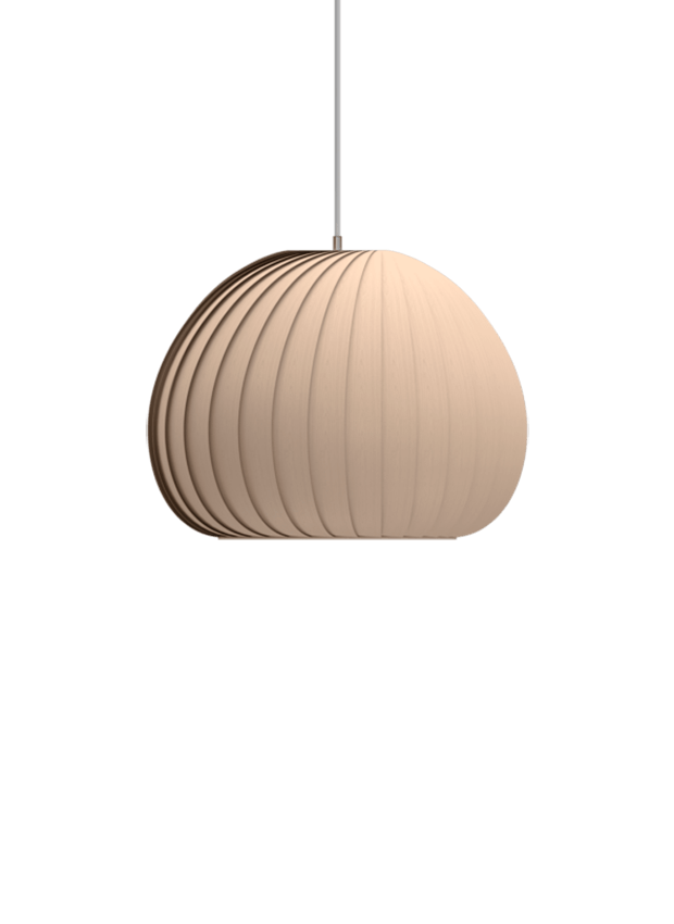 TR12 hanglamp, berk/natuur, 45 x 35 cm