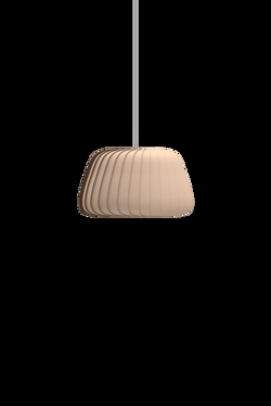 TR19 hanglamp, berk/natuur, 40 x 22 cm