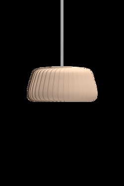 TR19 hanglamp, berk/natuur, 53 x 26 cm