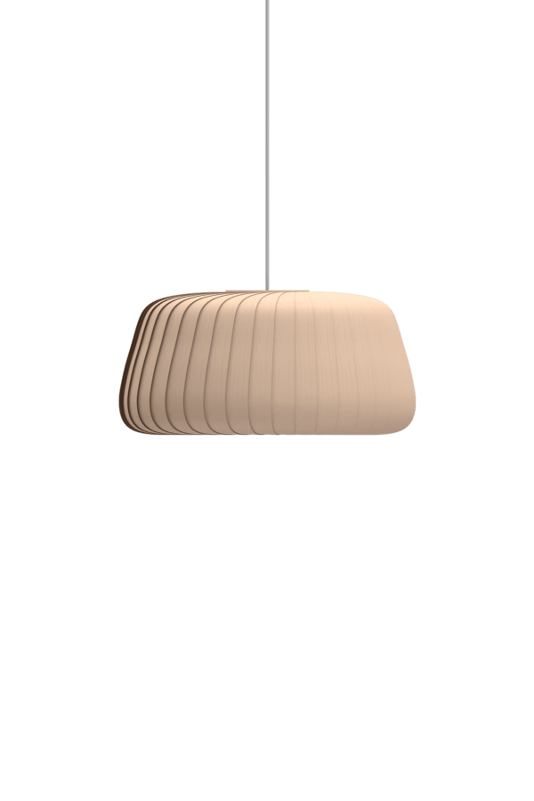 TR19 hanglamp, berk/natuur, 53 x 26 cm