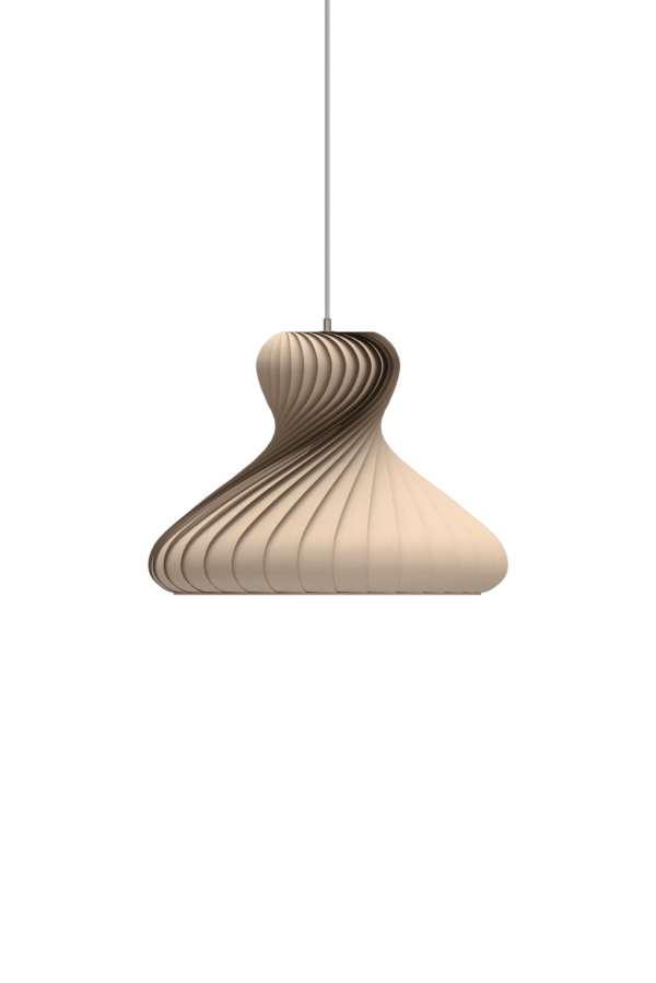 TR22 hanglamp, berk/natuur, 42 x 30 cm