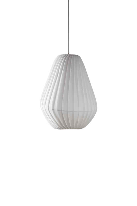 TR31 hanglamp, PC Nonwoven/wit, 40 x 55 cm