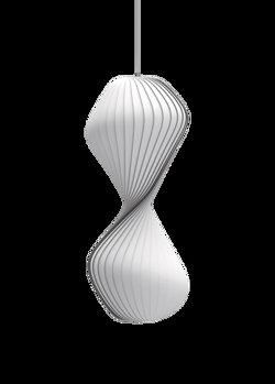 TR32 hanglamp, PC Nonwoven/wit, 40 x 100 cm