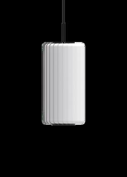 TR37 hanglamp, PC Nonwoven/wit, 34 x 60 cm