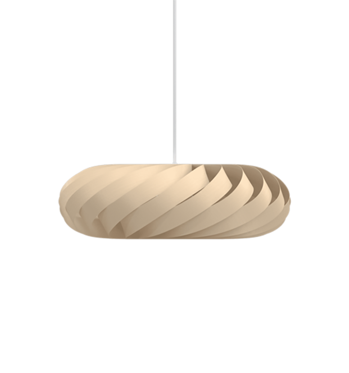 TR5 hanglamp, berk/natuur, 60 x 20 cm