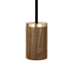 Tala hanglamp (fitting), walnut