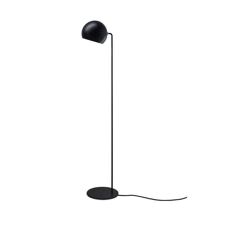 Tilt Globe vloerlamp, zwart