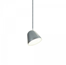 Tilt S hanglamp Ø18, zwart/roze