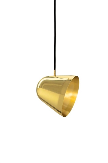 Tilt S messing hanglamp