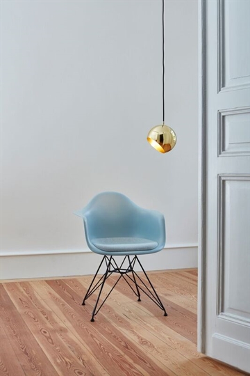Tilt Globe hanglamp, messing