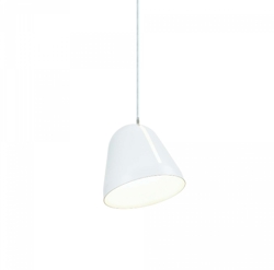 Tilt S hanglamp Ø18 wit/wit