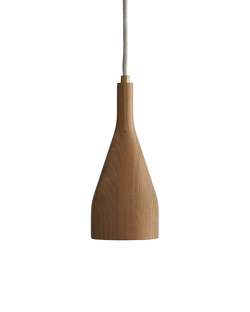 Timber hanglamp medium, eiken