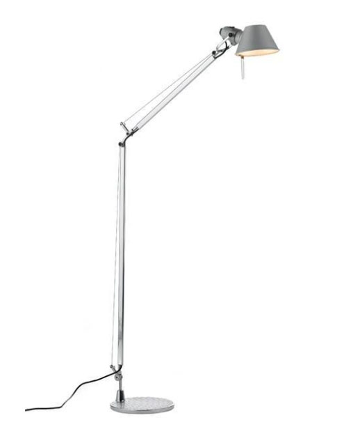 Tolomeo Lettura vloerlamp, aluminium