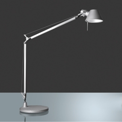 Tolomeo Midi tafellamp LED, alu met voet (2700K)