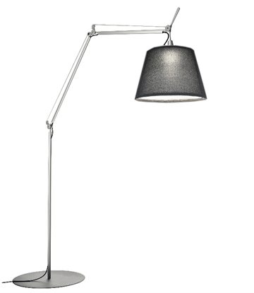 Tolomeo Paralume Outdoor, zwart