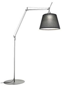 Tolomeo Paralume Outdoor, zwart