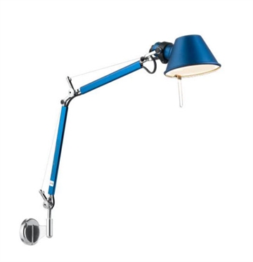 Tolomeo Micro Parete / Wandlamp, blauw