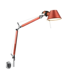 Tolomeo Micro Parete / Wandlamp, rood