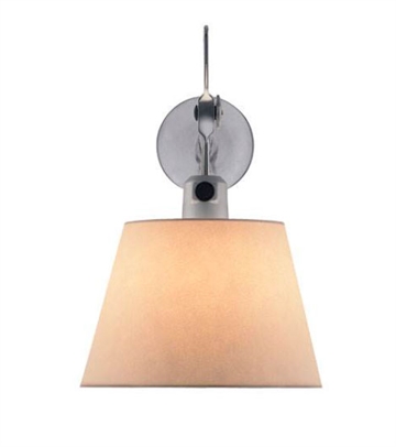 Tolomeo Parete, Ø24 grijs satijn