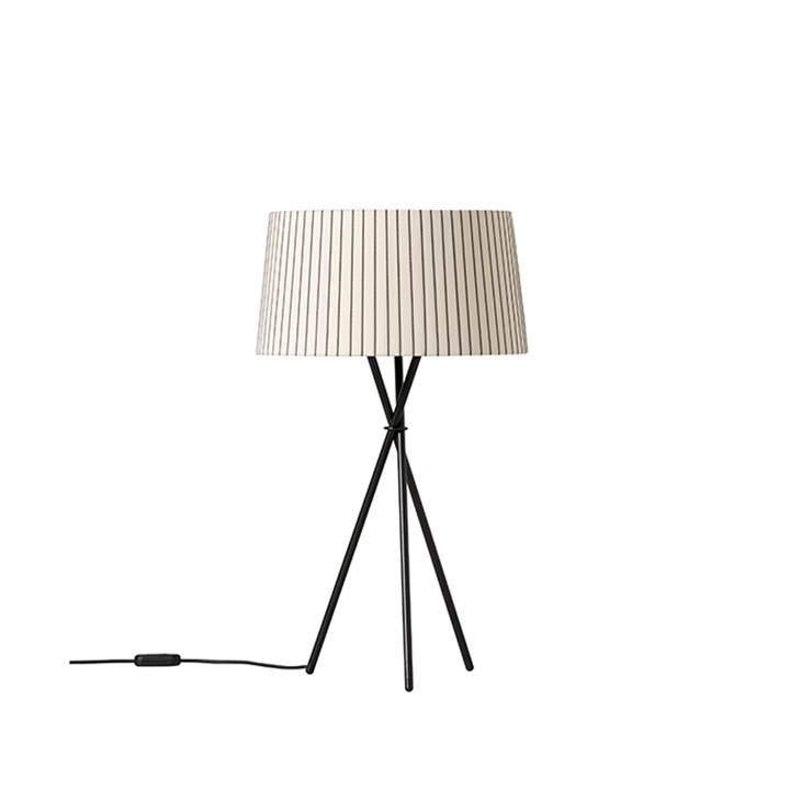 Tripode G6 jubileum tafellamp, diplomatica strepen