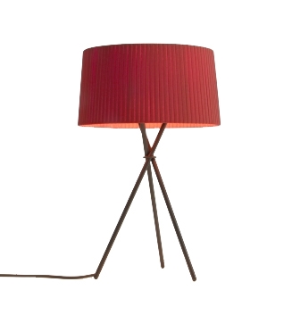 Tripode M3 tafellamp, rood