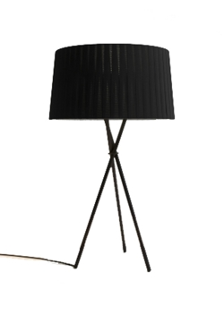 Tripode G6 tafellamp, zwart