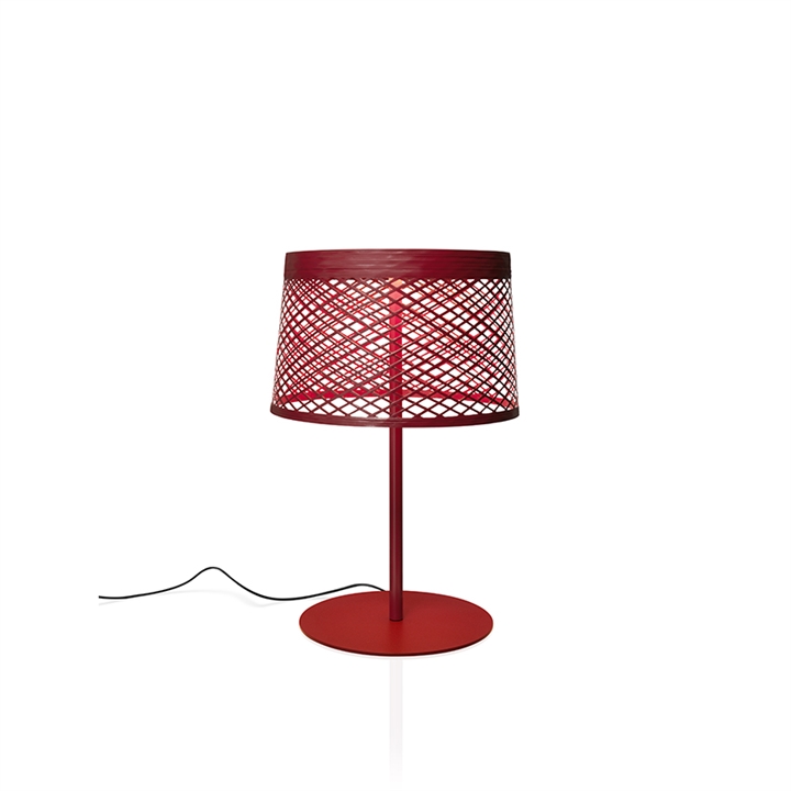 Twiggy Grid XL buiten tafellamp, rood